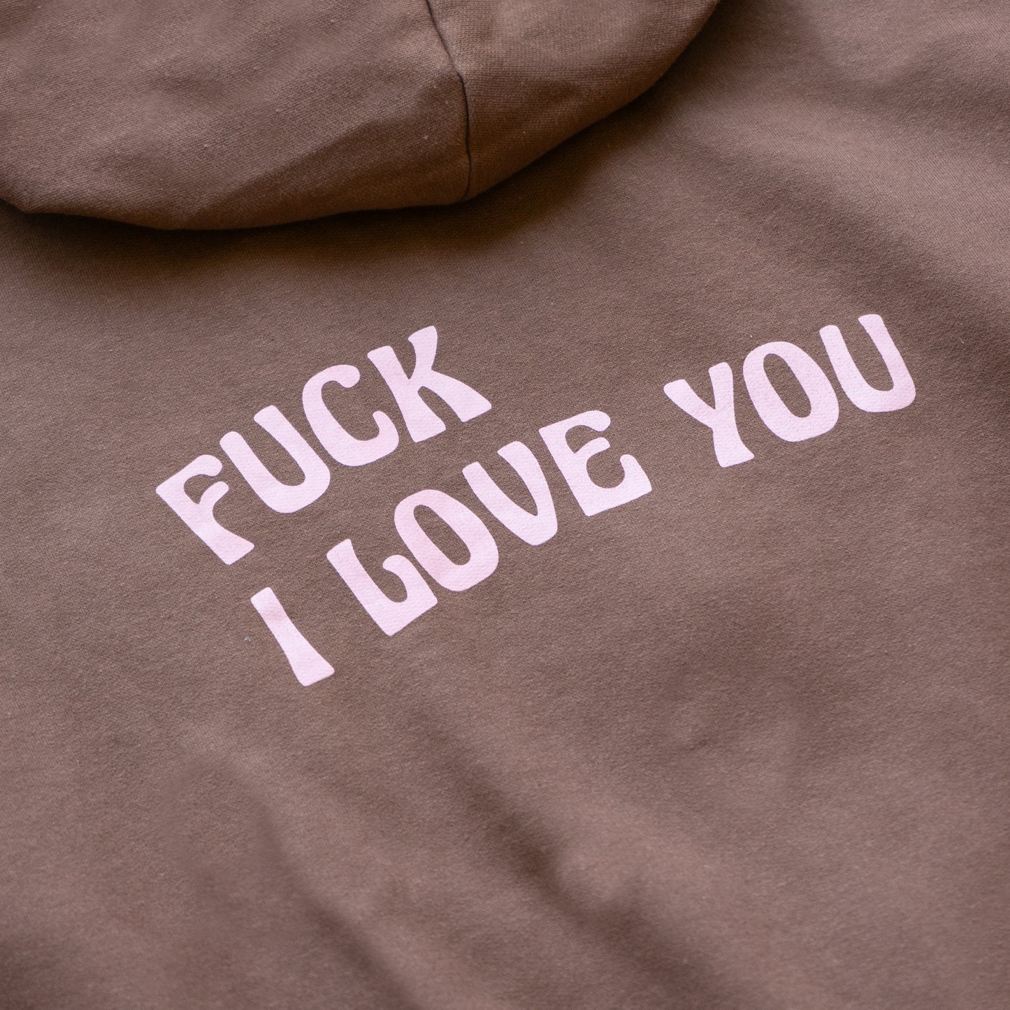 Zip Brown Hoodie