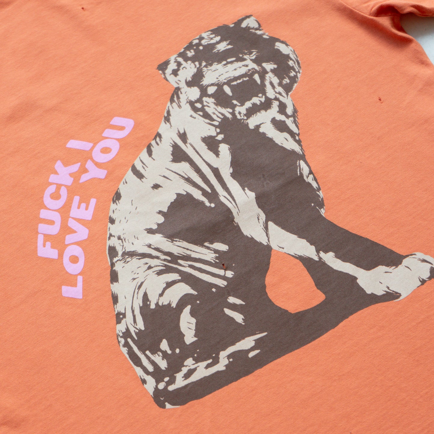 Stone Distressed Tigre t-shirt