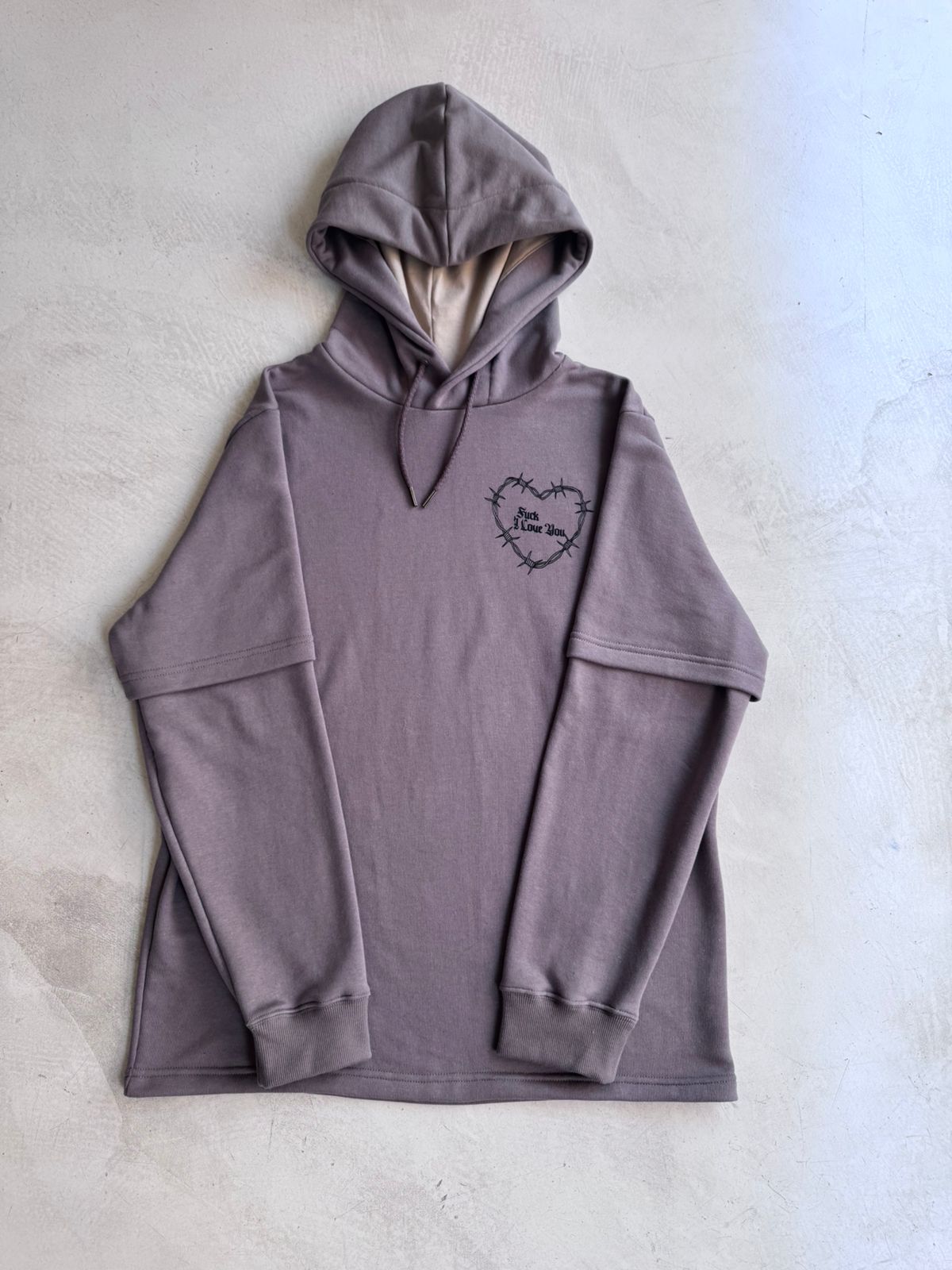 buzo fuck the system unisex