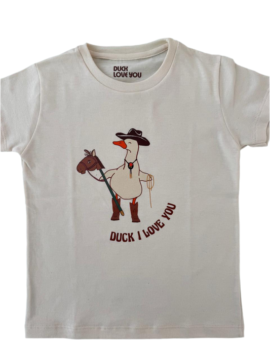 Remera Duck i love you