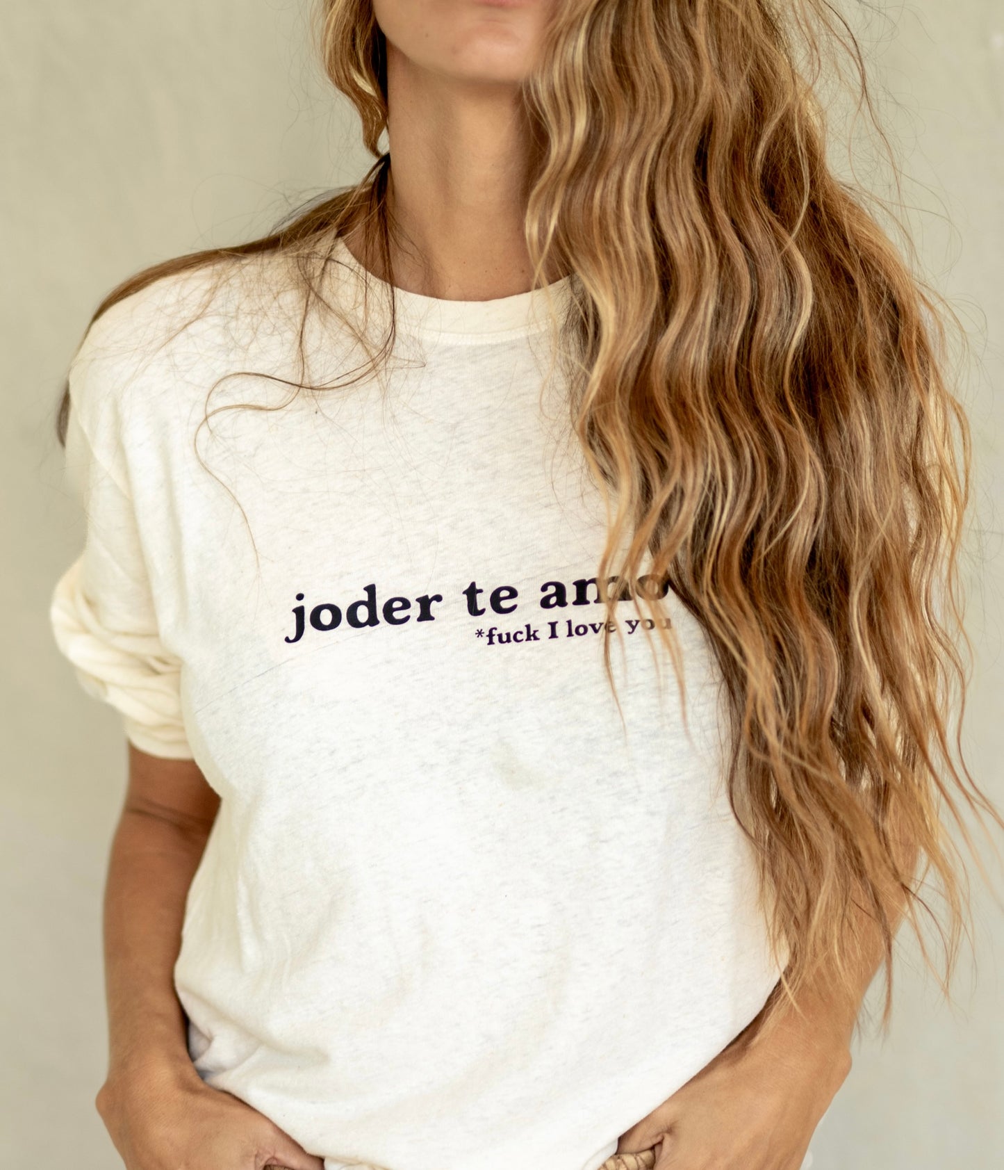 Long tee joder te amo UNISEX