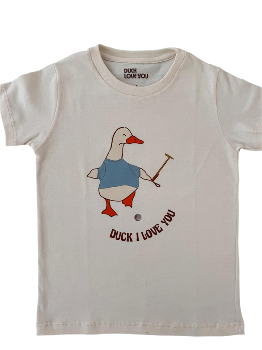 Remera duck i love you