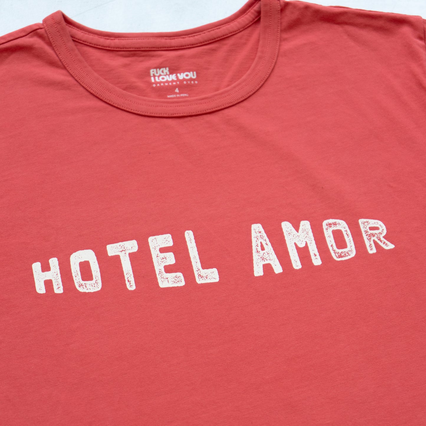 Hotel Amor Unisex t-shirt