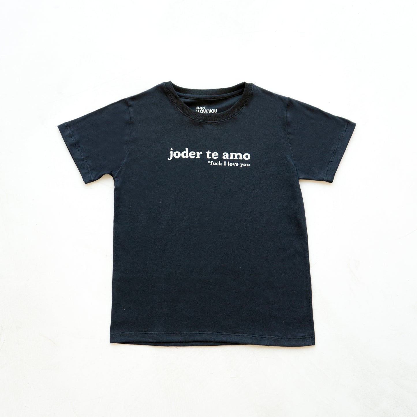 Joder te amo black t-shirt
