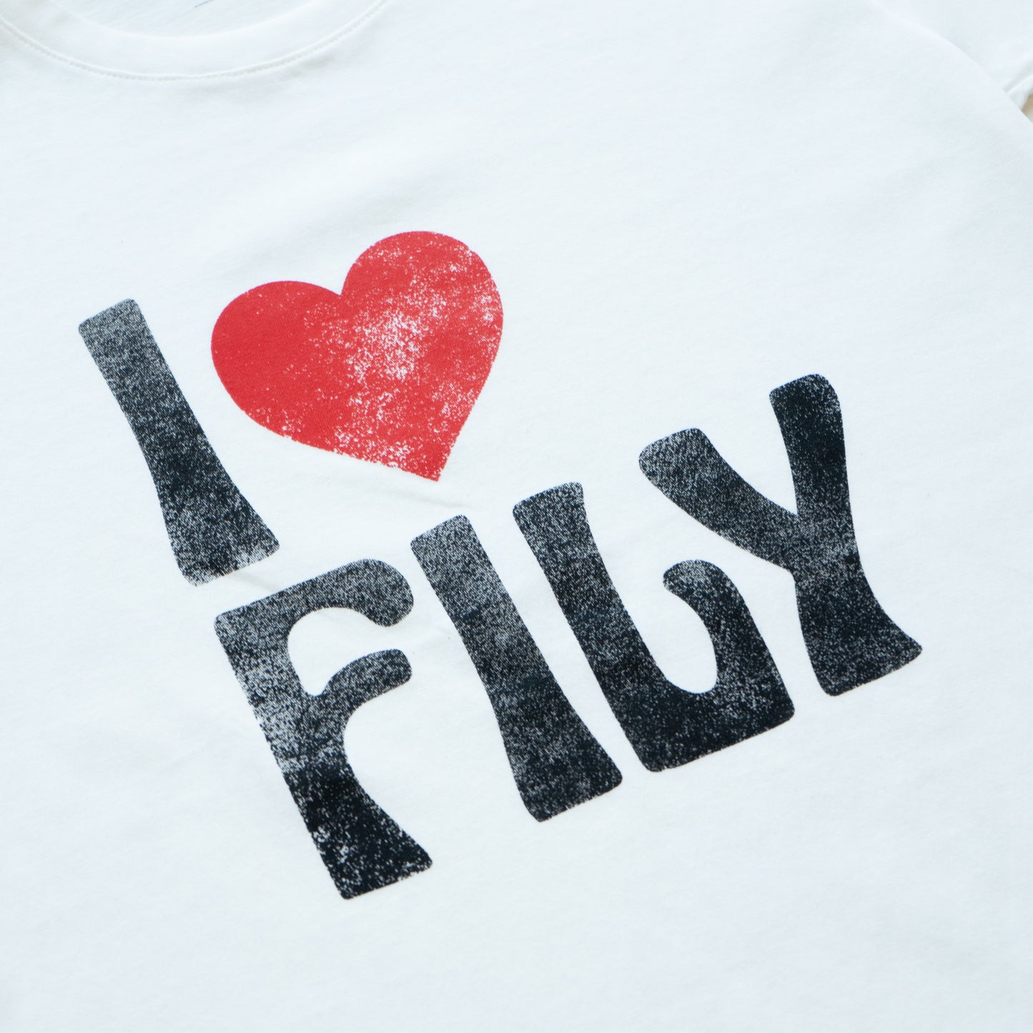 I Love Fily White t-shirt