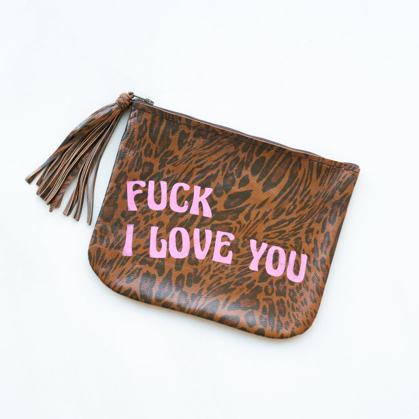 Pouch grande animal print