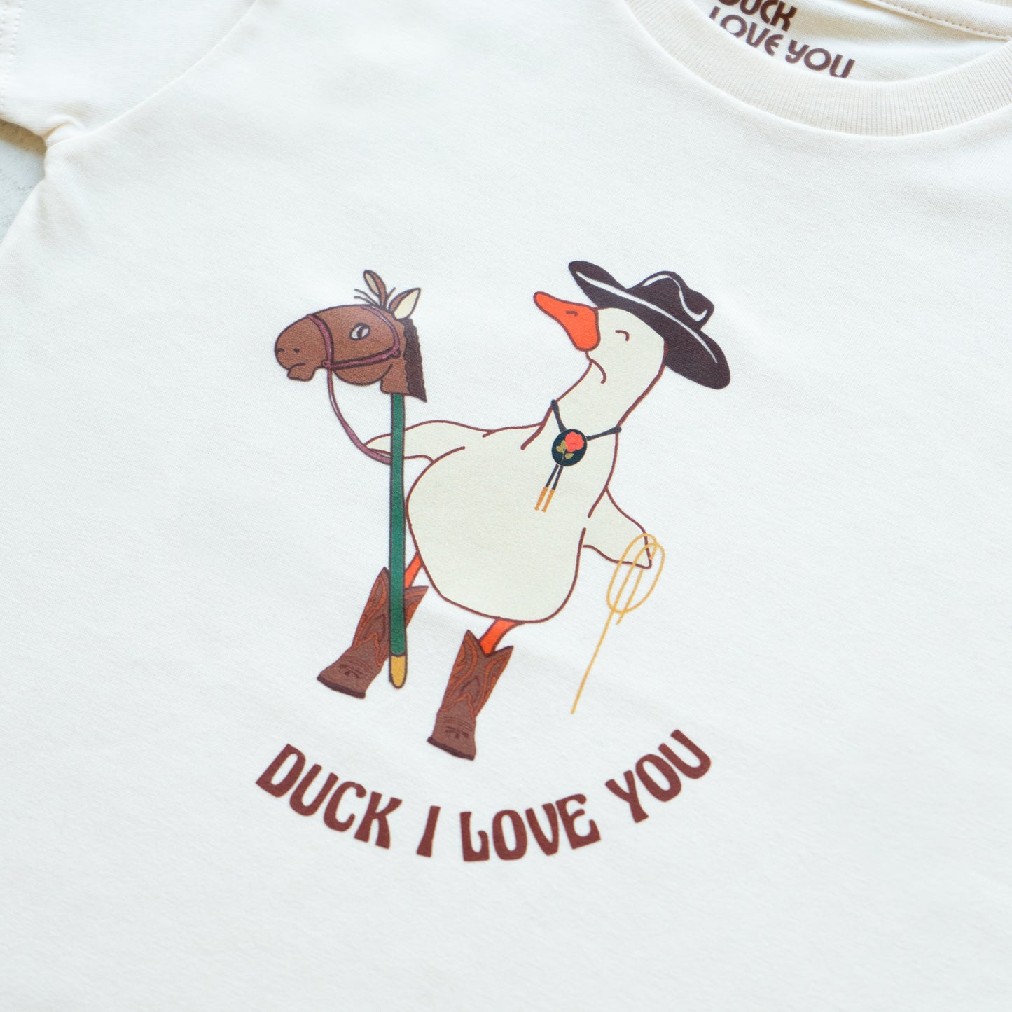 Duck i love you t-shirt