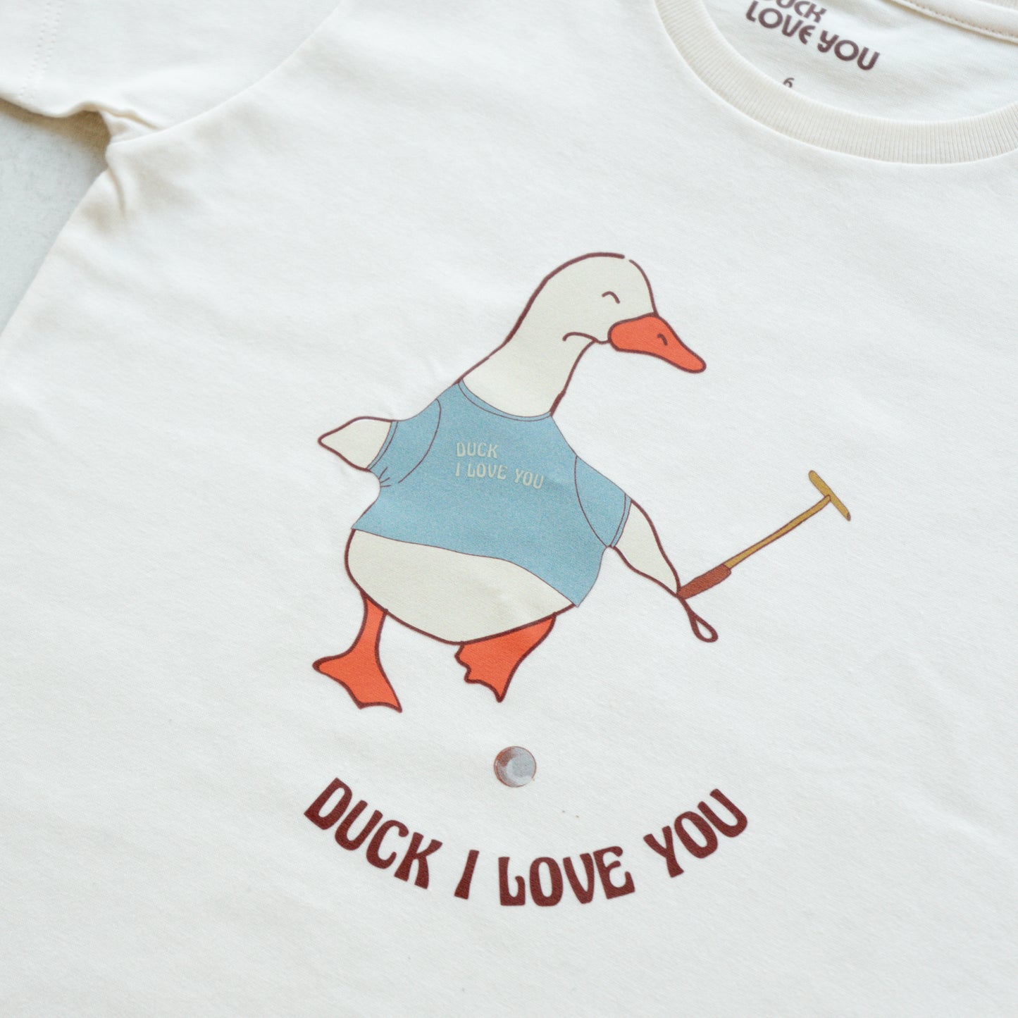 Duck i love you t-shirt