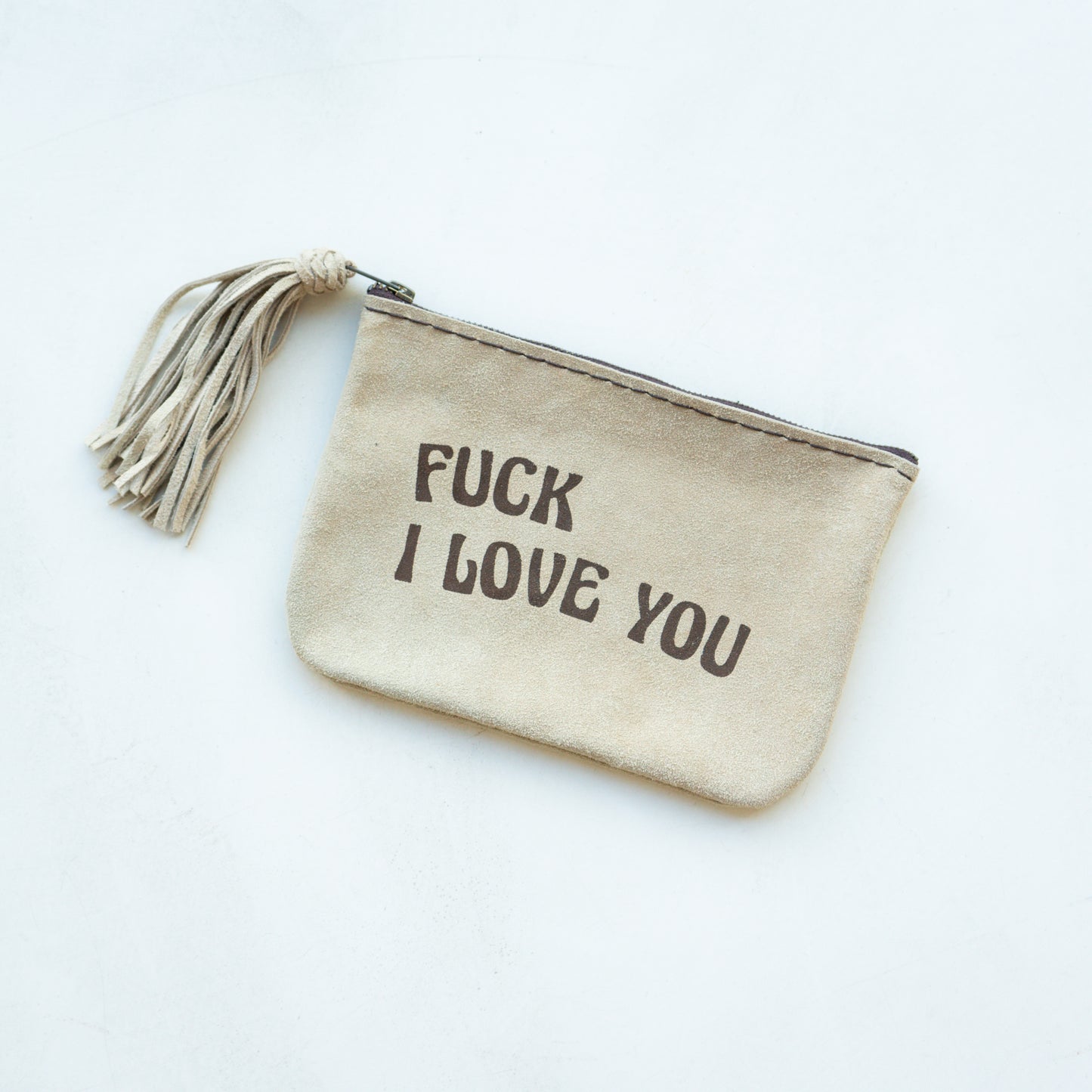 Pouch de Gamuza