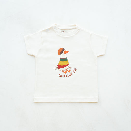Duck i love you t-shirt