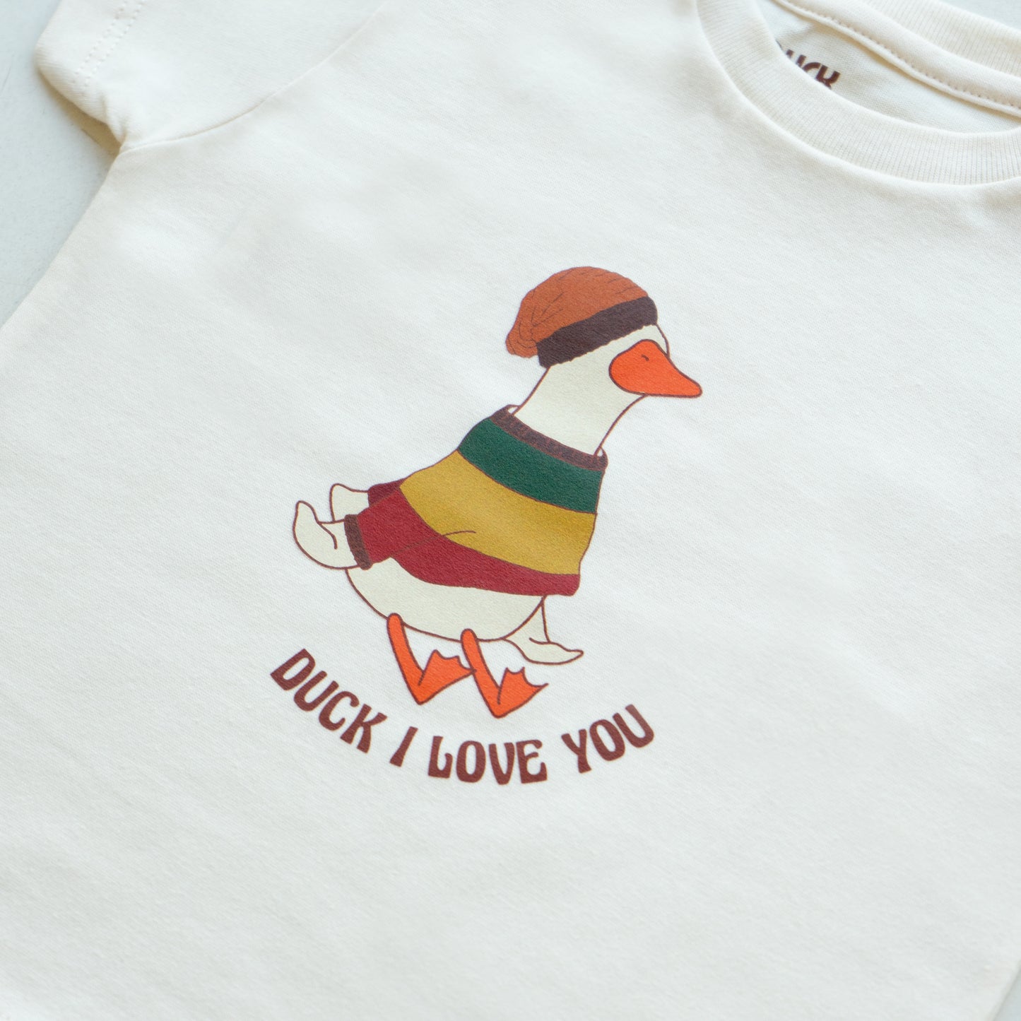 Duck i love you t-shirt