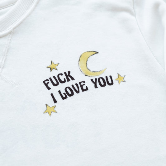 Amenita White Sweatshirt