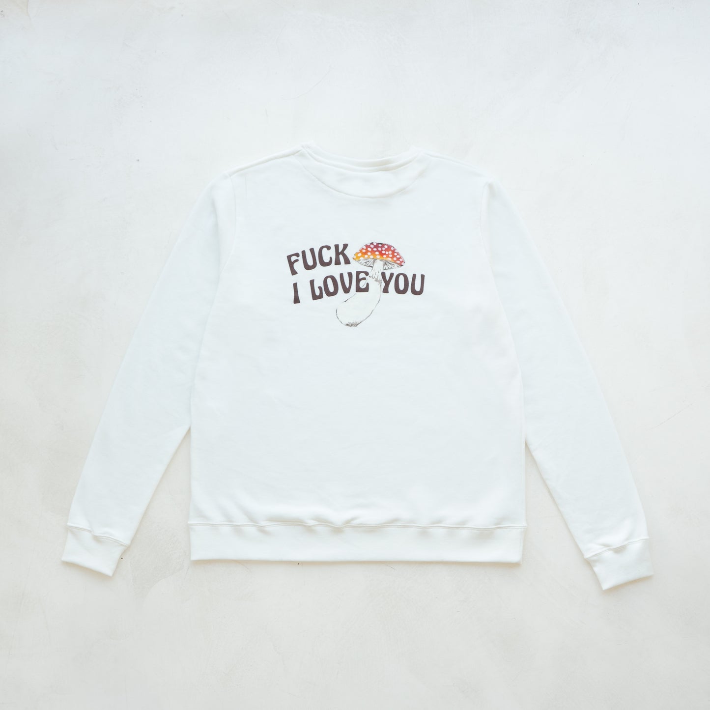 Amenita White Sweatshirt