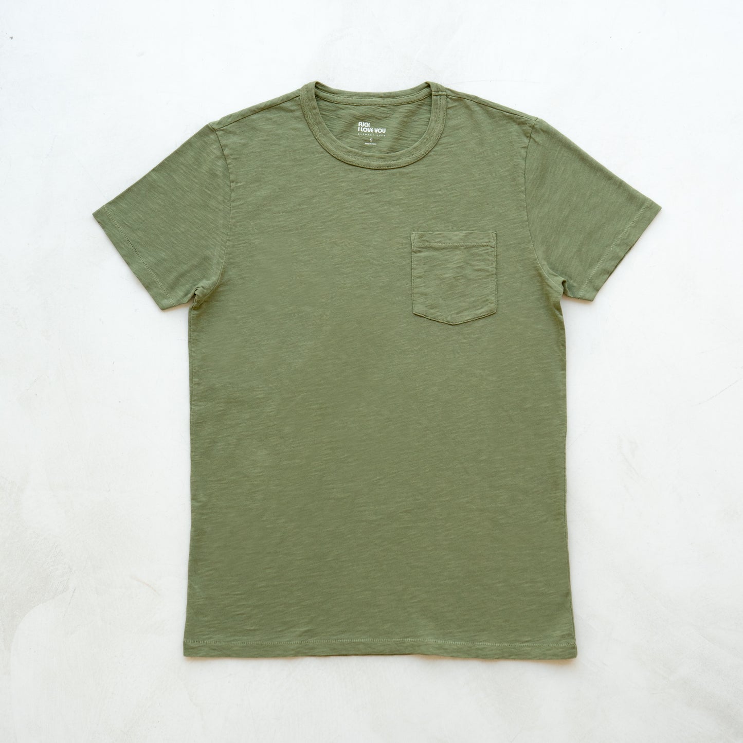 Classic military green men t-shirt