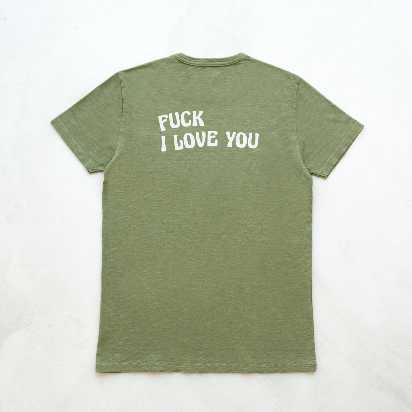 Classic military green men t-shirt