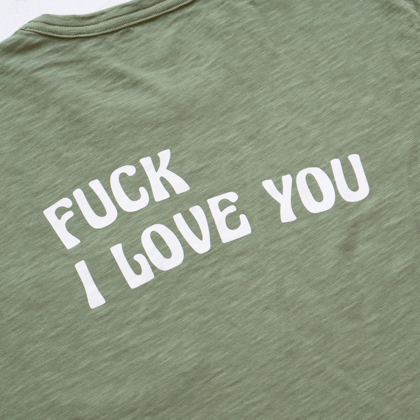 Classic military green men t-shirt