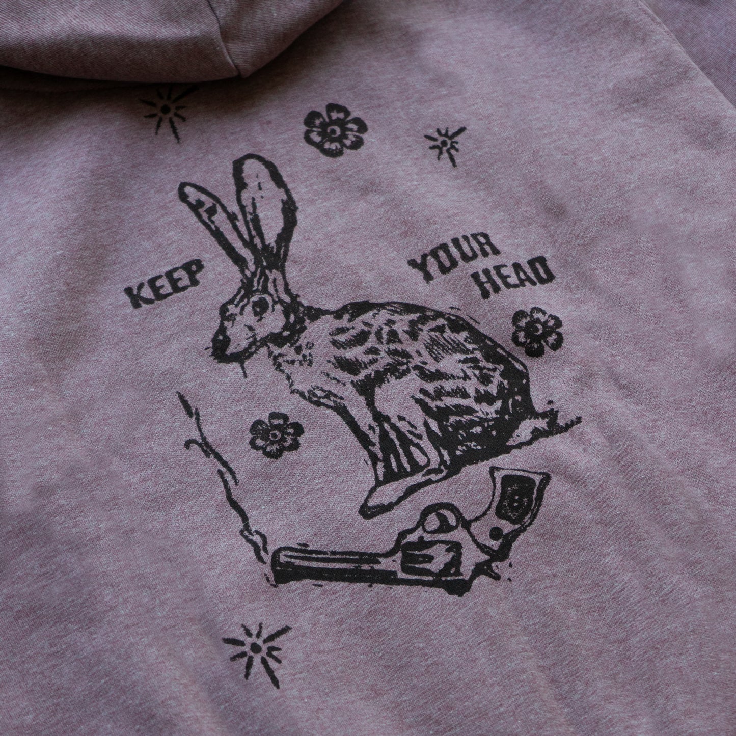 Rabbit Zip Hoodie