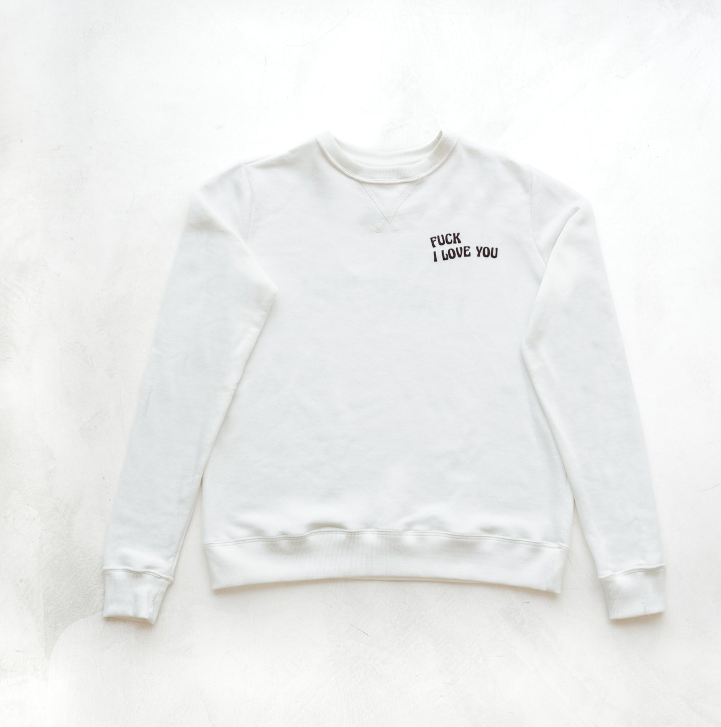 Classic White Sweatshirt