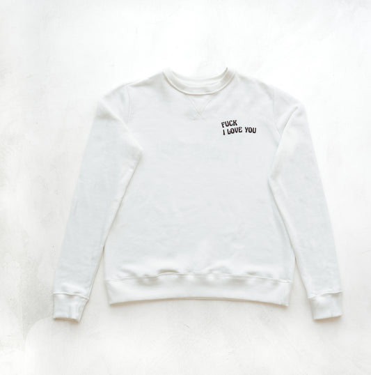 Classic White Sweatshirt