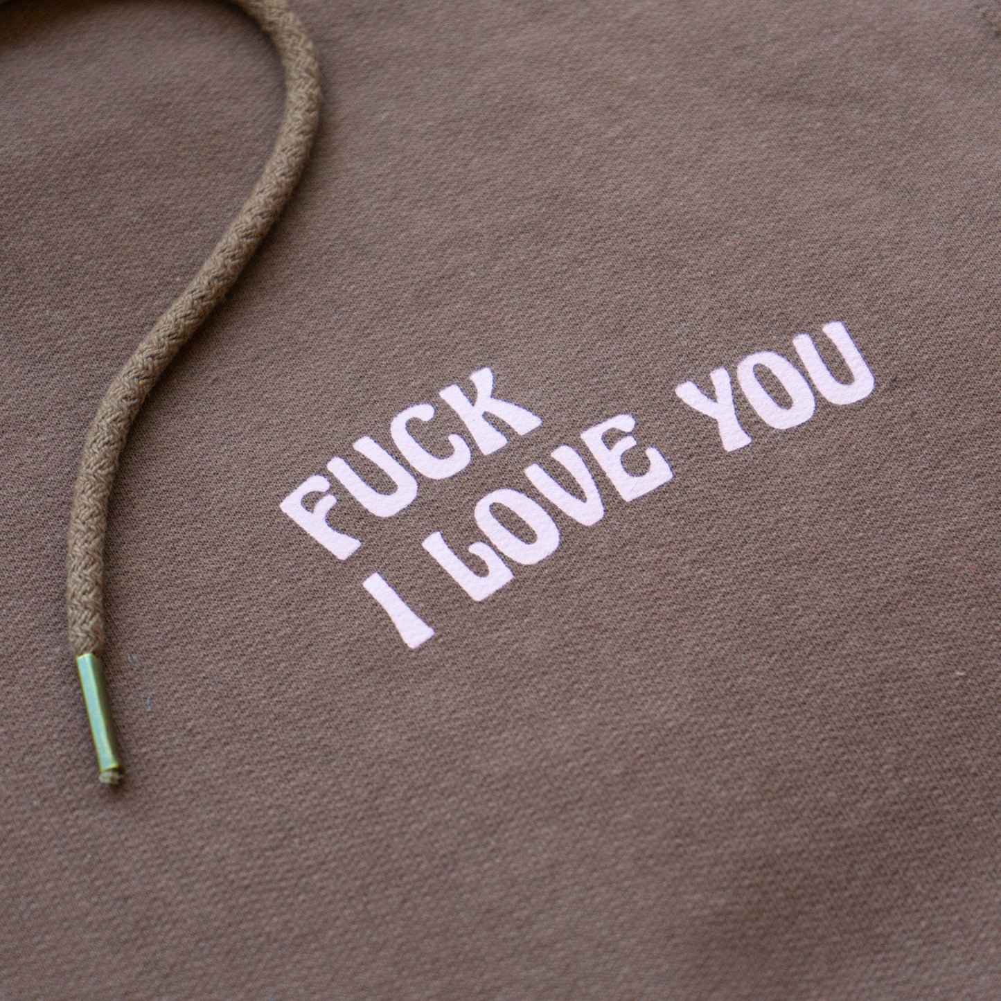 Zip Brown Hoodie