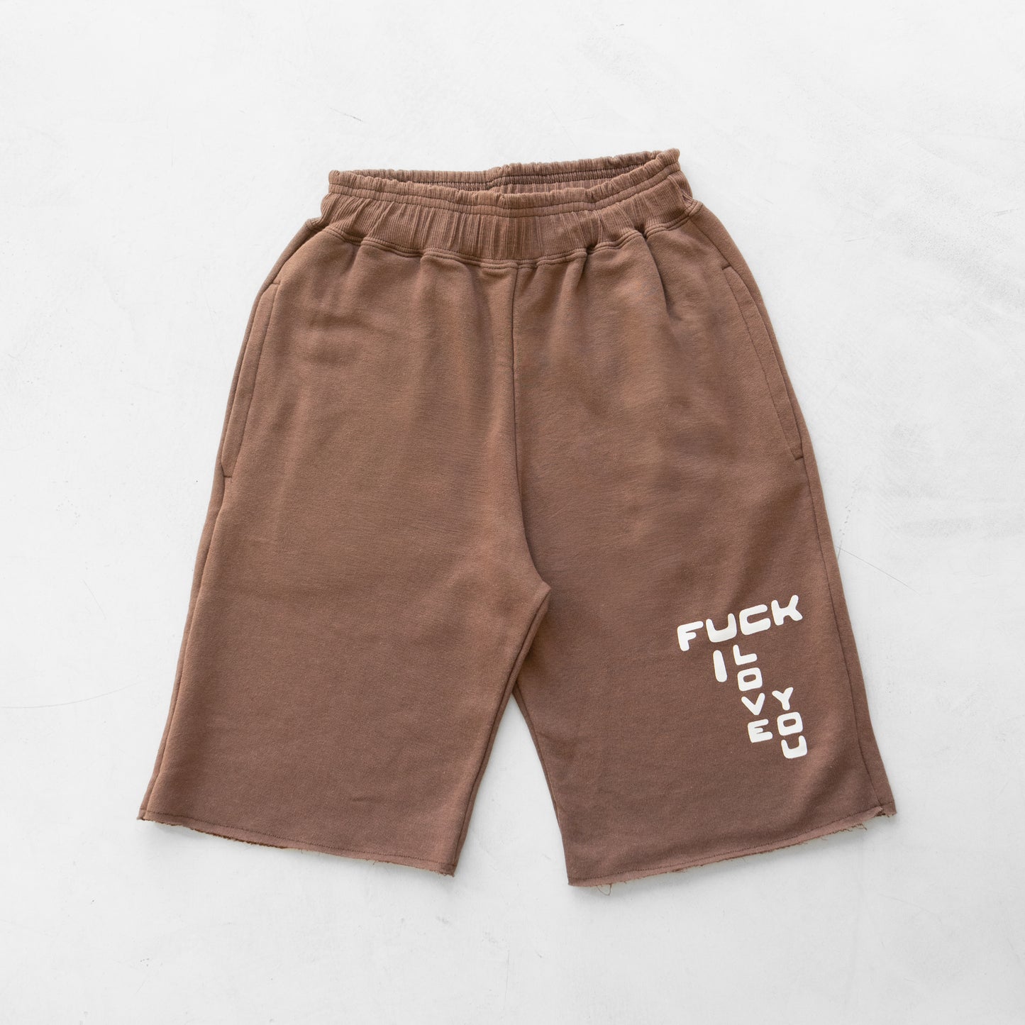 Brown Mid Shorts