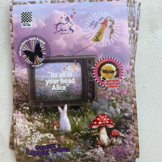 It’s all in your head stickers