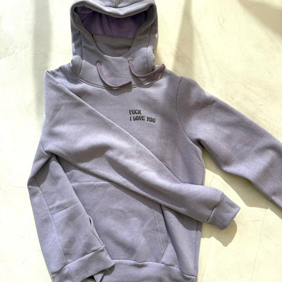 You make me High Lila Hoodie