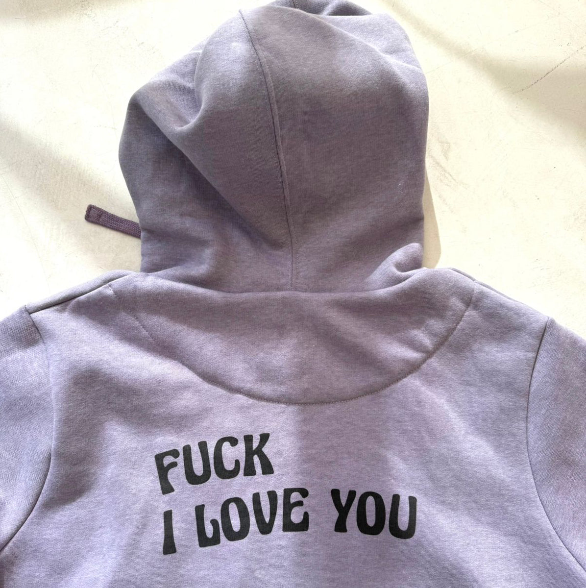 You make me High Lila Hoodie