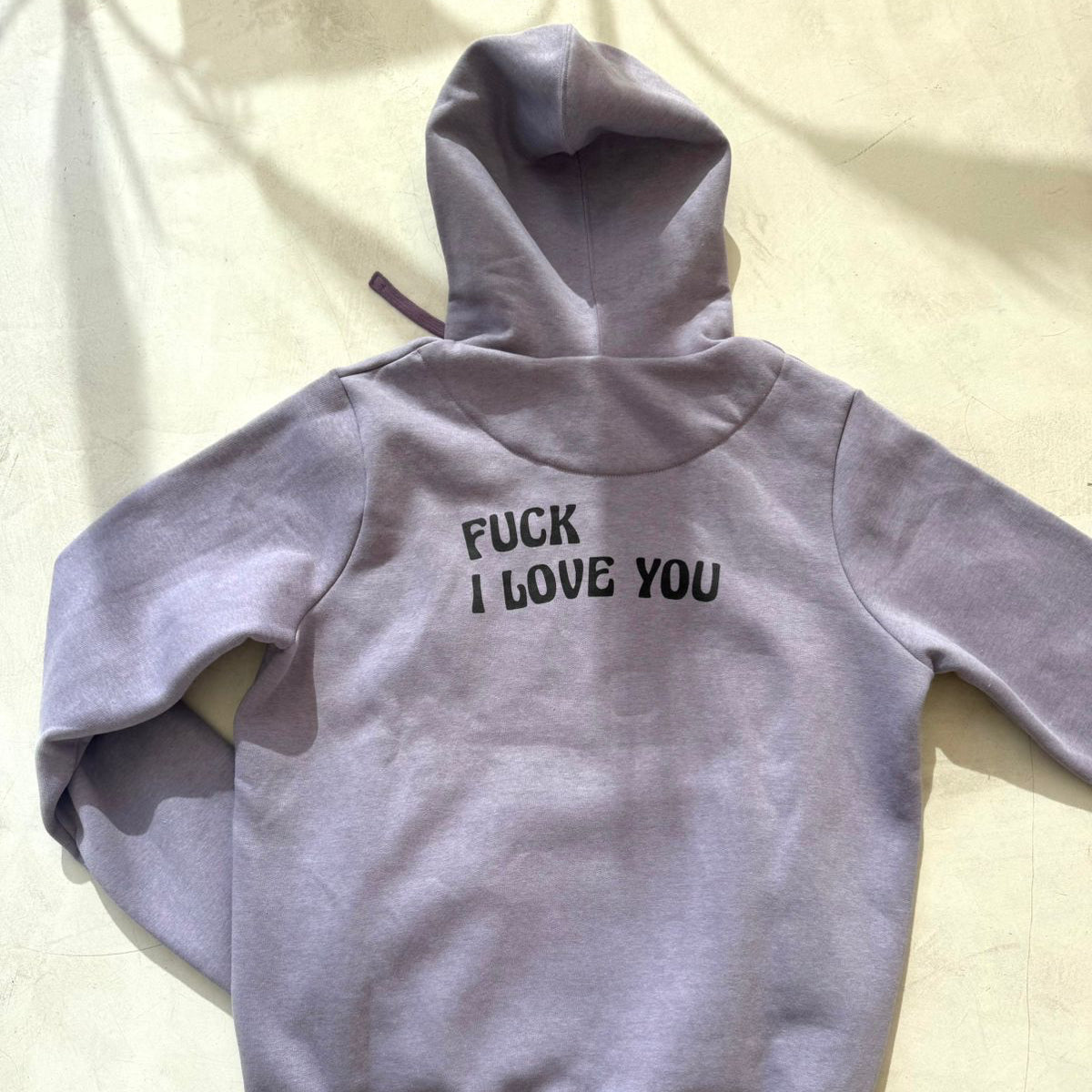 You make me High Lila Hoodie