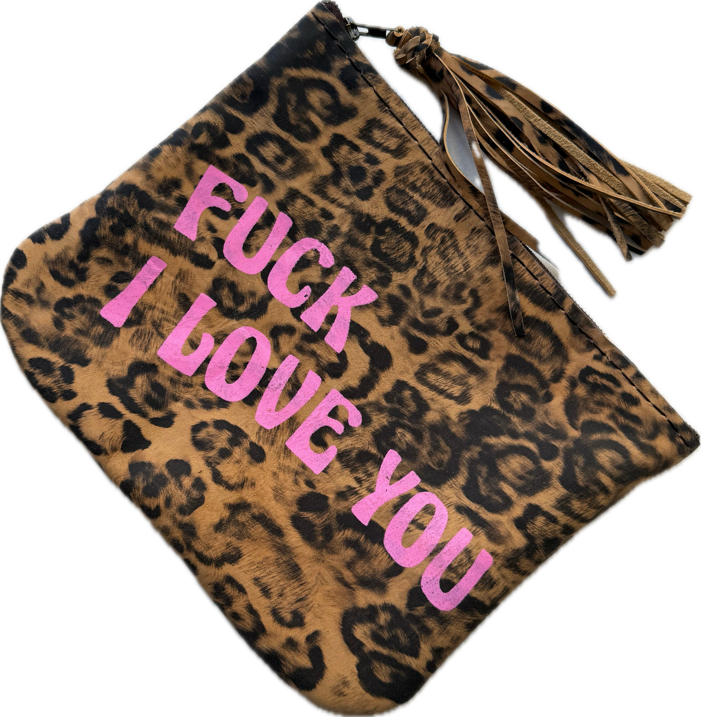Pouch grande animal print