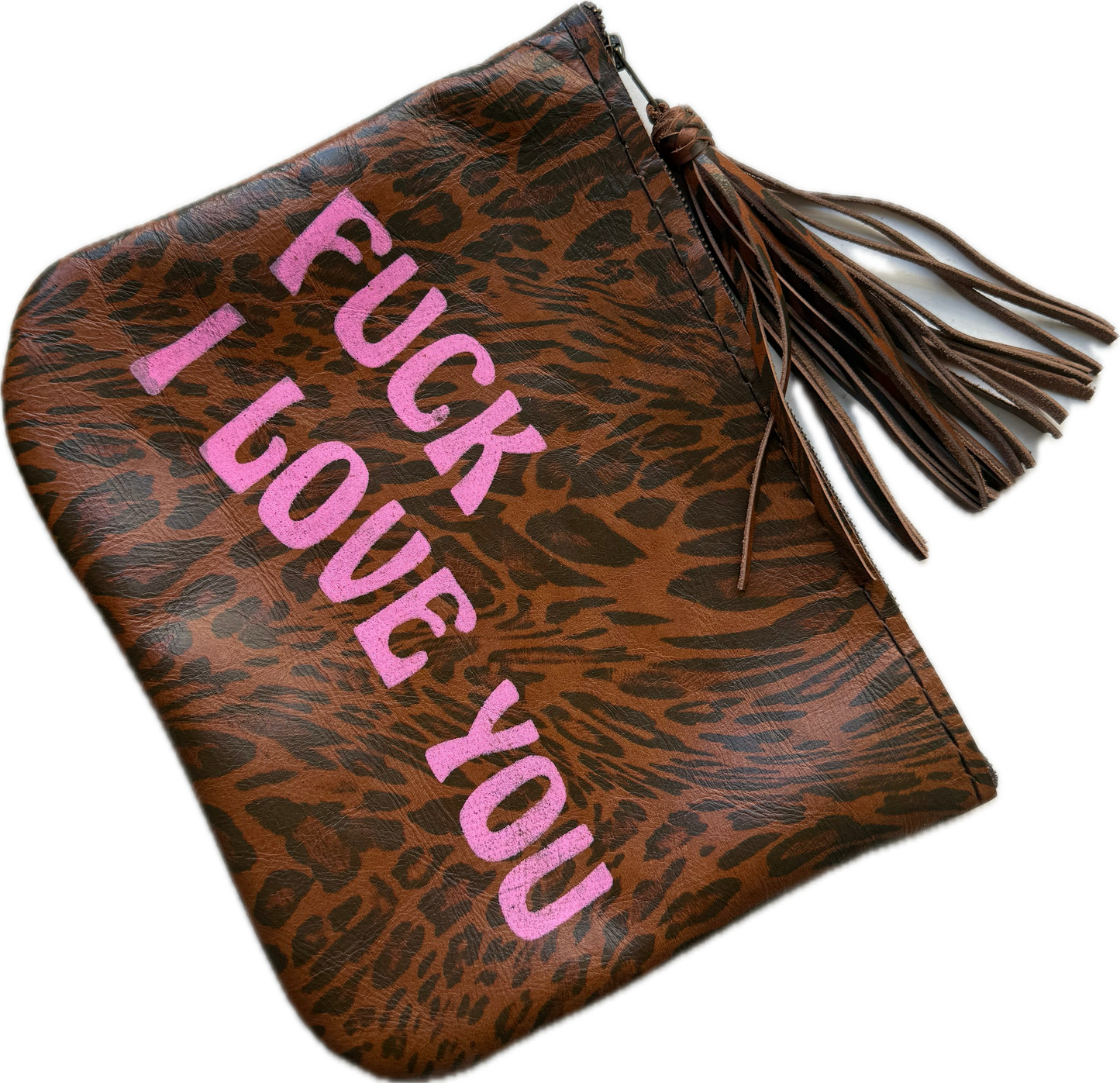 Pouch grande animal print