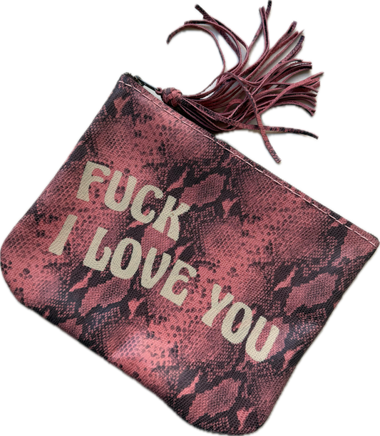 Pouch grande animal print