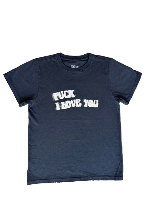 Remera Stone Distressed Clásica